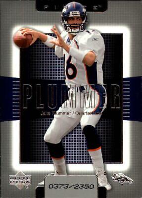 Jake Plummer #16 Football Cards 2003 Upper Deck Finite