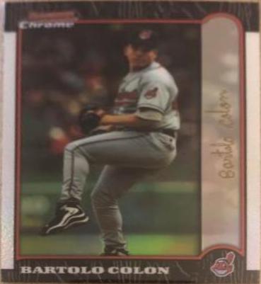 Bartolo Colon #255 1999 Bowman Chrome Gold Baseball