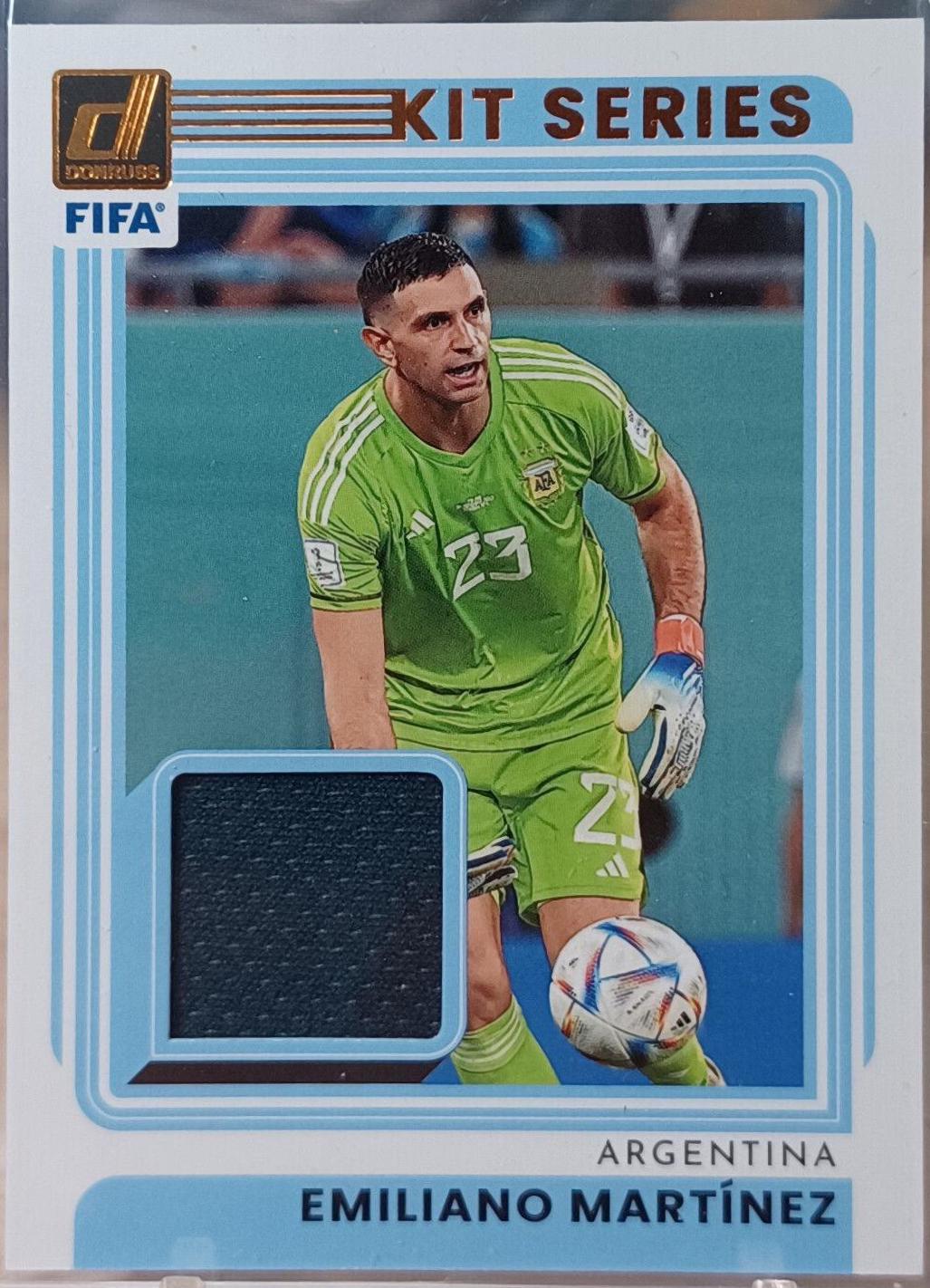 Emiliano Martinez #KS-EMI Soccer Cards 2022 Panini Donruss Kit Series