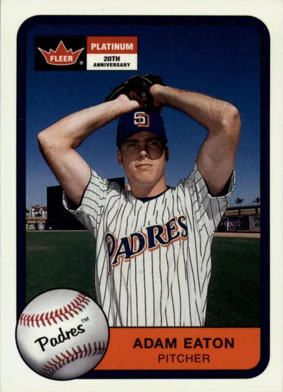 Adam Eaton #4 Baseball Cards 2001 Fleer Platinum