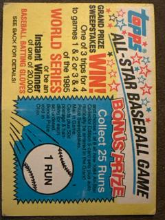 All Star Game Card