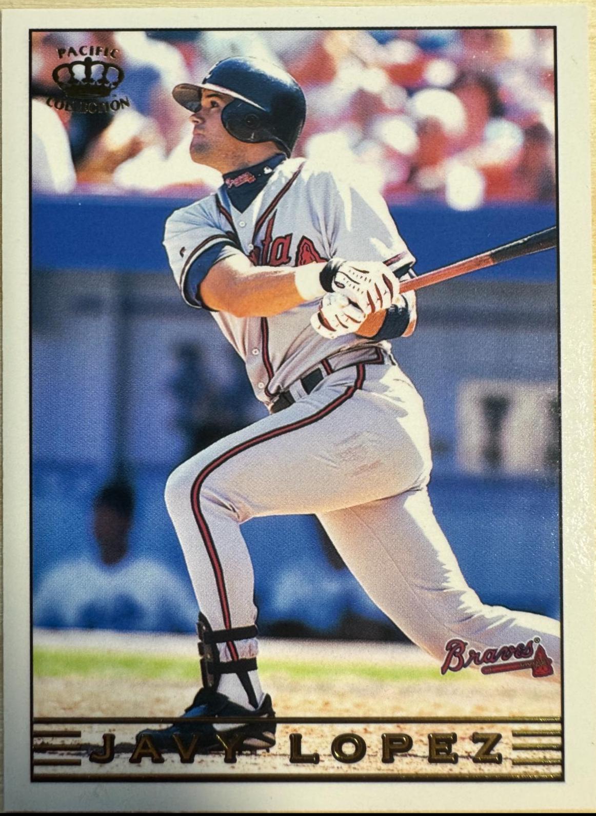 Javy Lopez #27 1999 Pacific Crown Collection Baseball