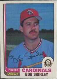 Bob Shirley #33 Baseball Cards 1982 O Pee Chee