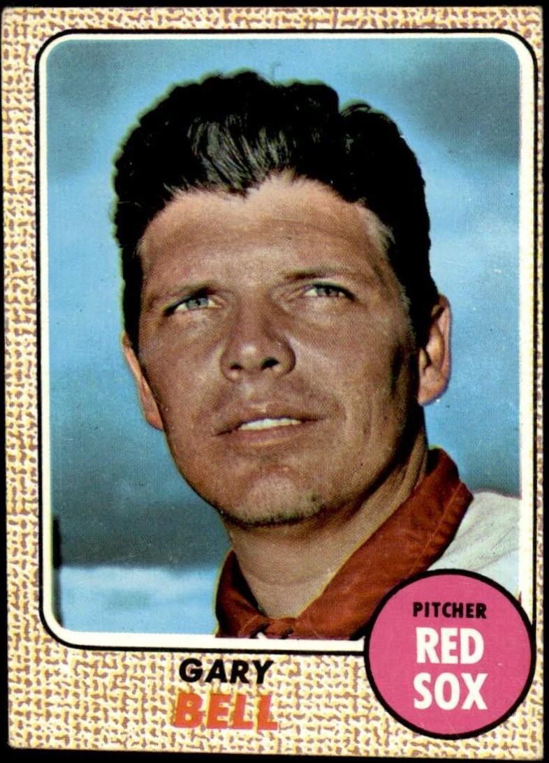 Gary Bell #43 Baseball Cards 1968 Topps Milton Bradley
