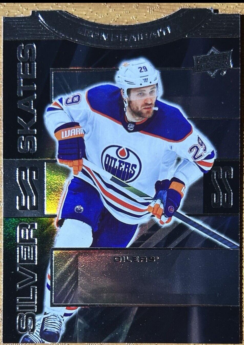 Leon Draisaitl #SS-12 Hockey Cards 2024 Upper Deck Silver Skates
