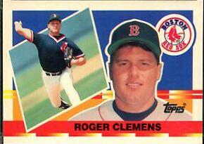 Roger Clemens #22 Baseball Cards 1990 Topps Big Baseball