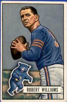 Bob Williams #14 Football Cards 1951 Bowman