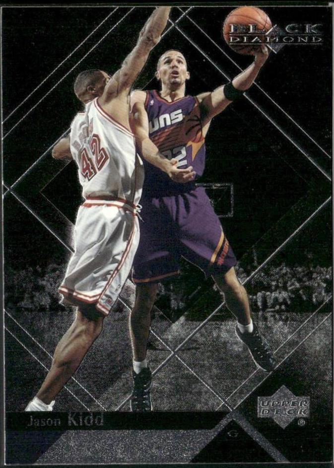 Jason Kidd #64 Basketball Cards 1999 Upper Deck Black Diamond
