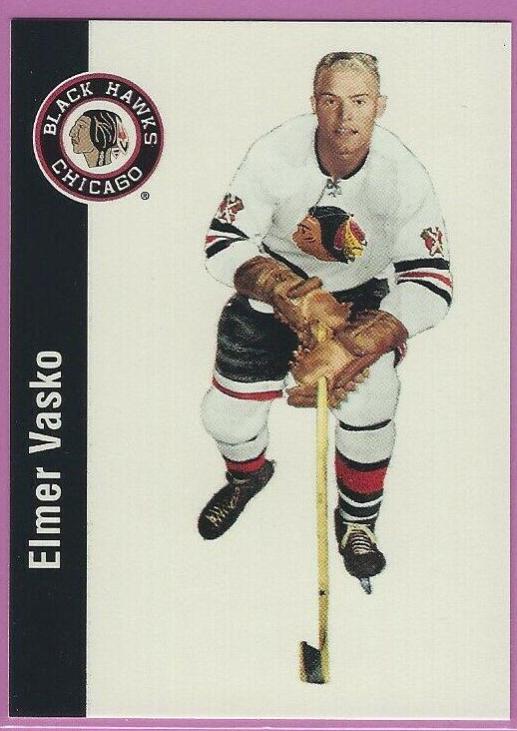 Elmer Vasko #31 Hockey Cards 1994 Parkhurst Missing Link