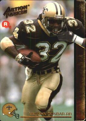 Vaughn Dunbar #13 Football Cards 1992 Action Packed Rookie Update
