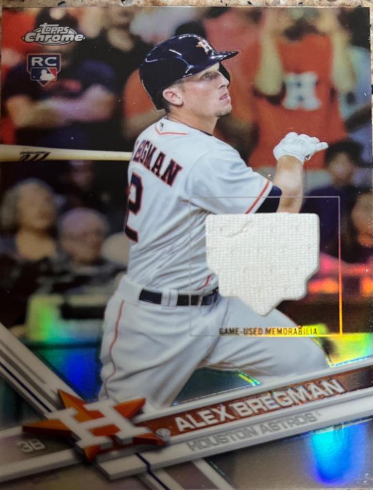 Alex Bregman #RRCR-AB Baseball Cards 2020 Topps Chrome Retro Rookie Relics