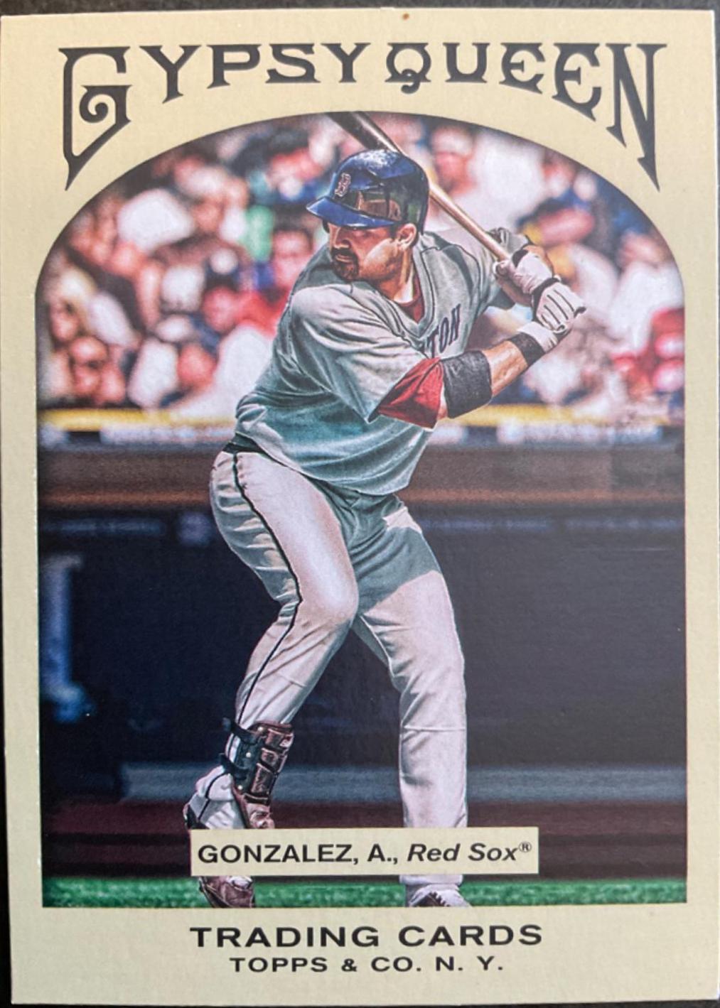 Adrian Gonzalez #26 Baseball Cards 2011 Topps Gypsy Queen