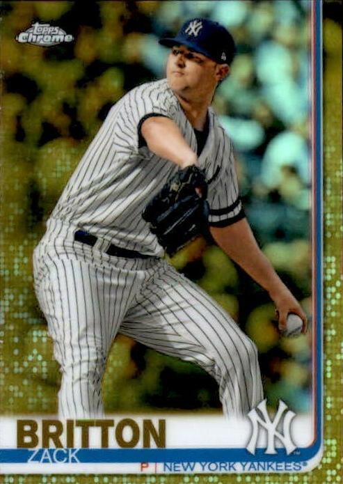 Zack Britton [Gold Refractor] #8