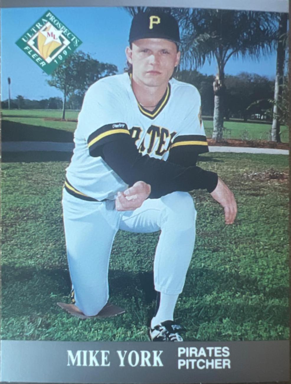 Mike York #389 Baseball Cards 1991 Ultra