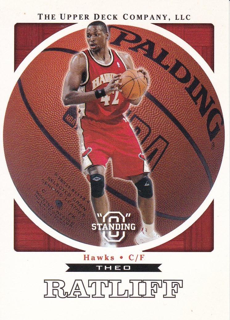 Theo Ratliff #3 Basketball Cards 2003 Upper Deck Standing O