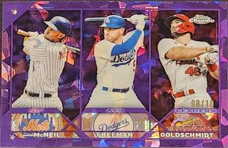 Paul Goldschmidt, Freddie Freeman, Jeff McNeil