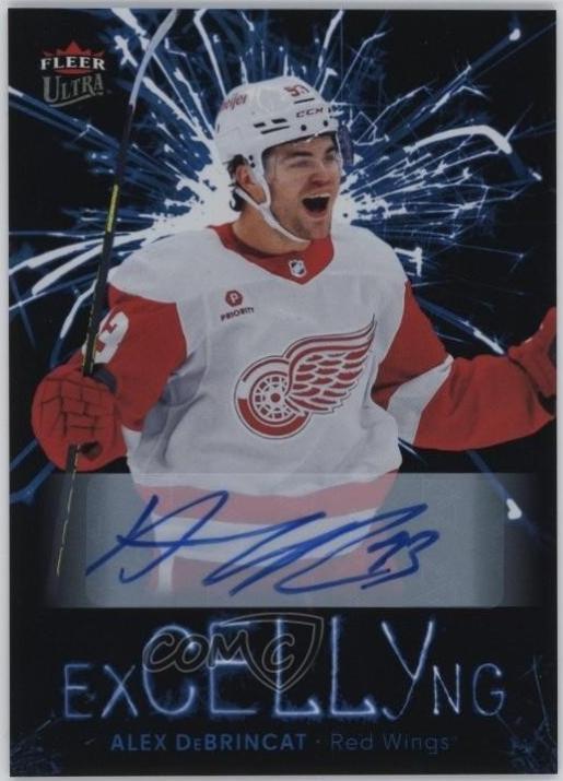 Alex DeBrincat #EC-2 2024 Fleer Ultra Excellyng Autograph Hockey