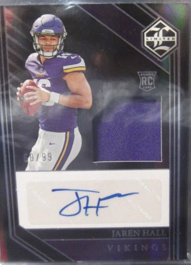 Jaren Hall [Silver Spotlight Rookie Patch Autograph] #116