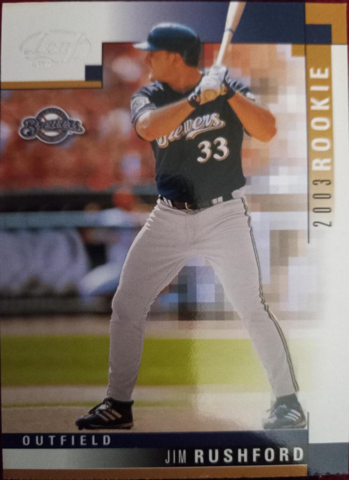 Jim Rushford #285 Baseball Cards 2003 Leaf