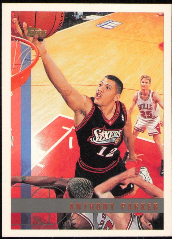 Anthony Parker #177 Basketball Cards 1997 Topps