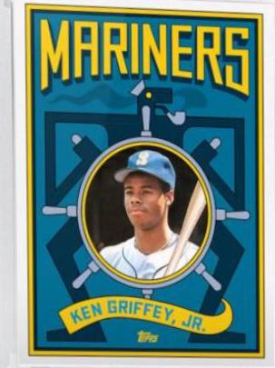 Ken Griffey Jr. #328 Baseball Cards 2020 Topps Project 2020