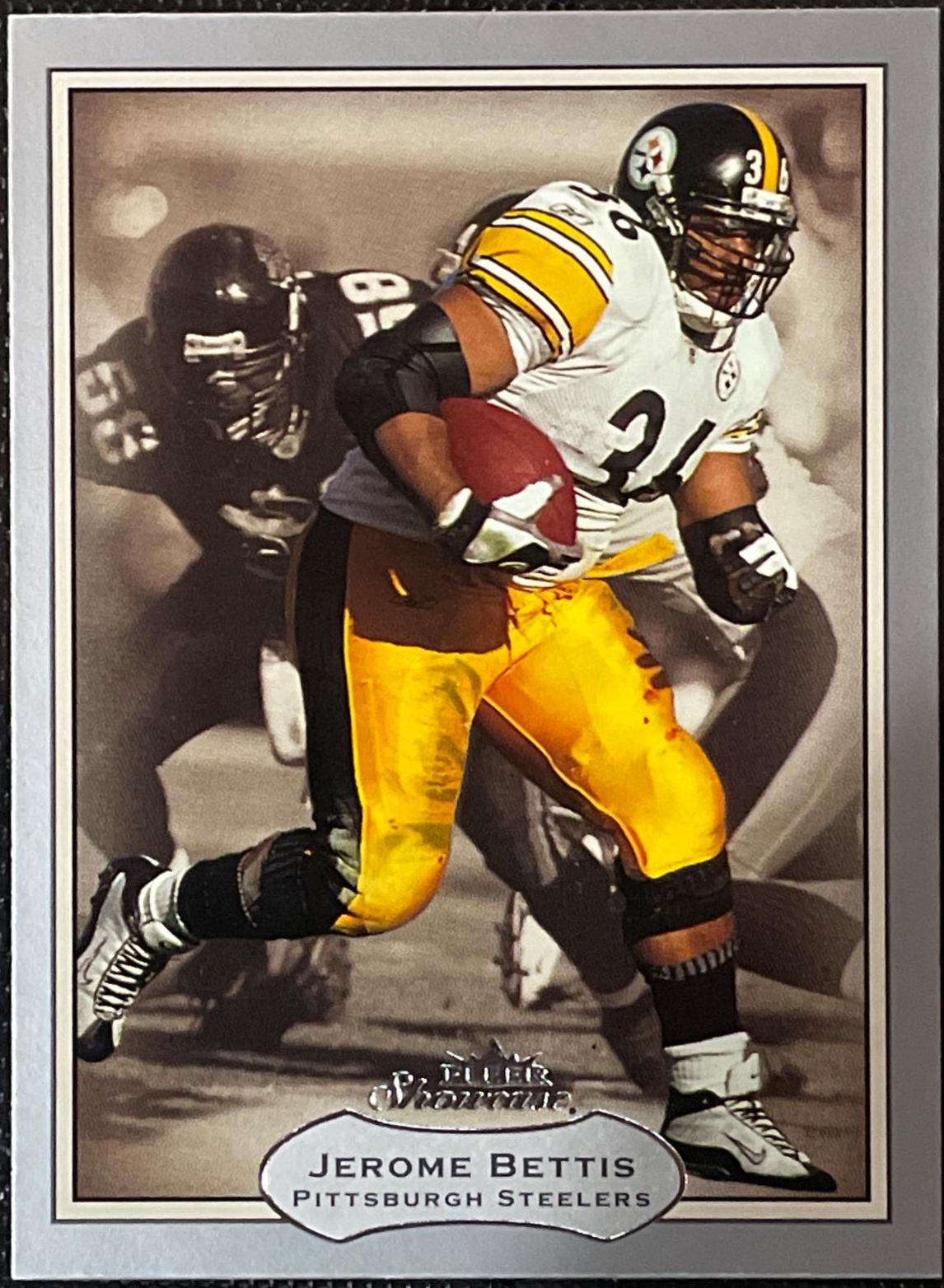 Jerome Bettis #5 Football Cards 2003 Fleer Showcase