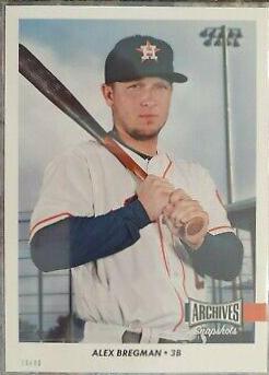 Alex Bregman #AS-AB Baseball Cards 2017 Topps Archives Snapshots