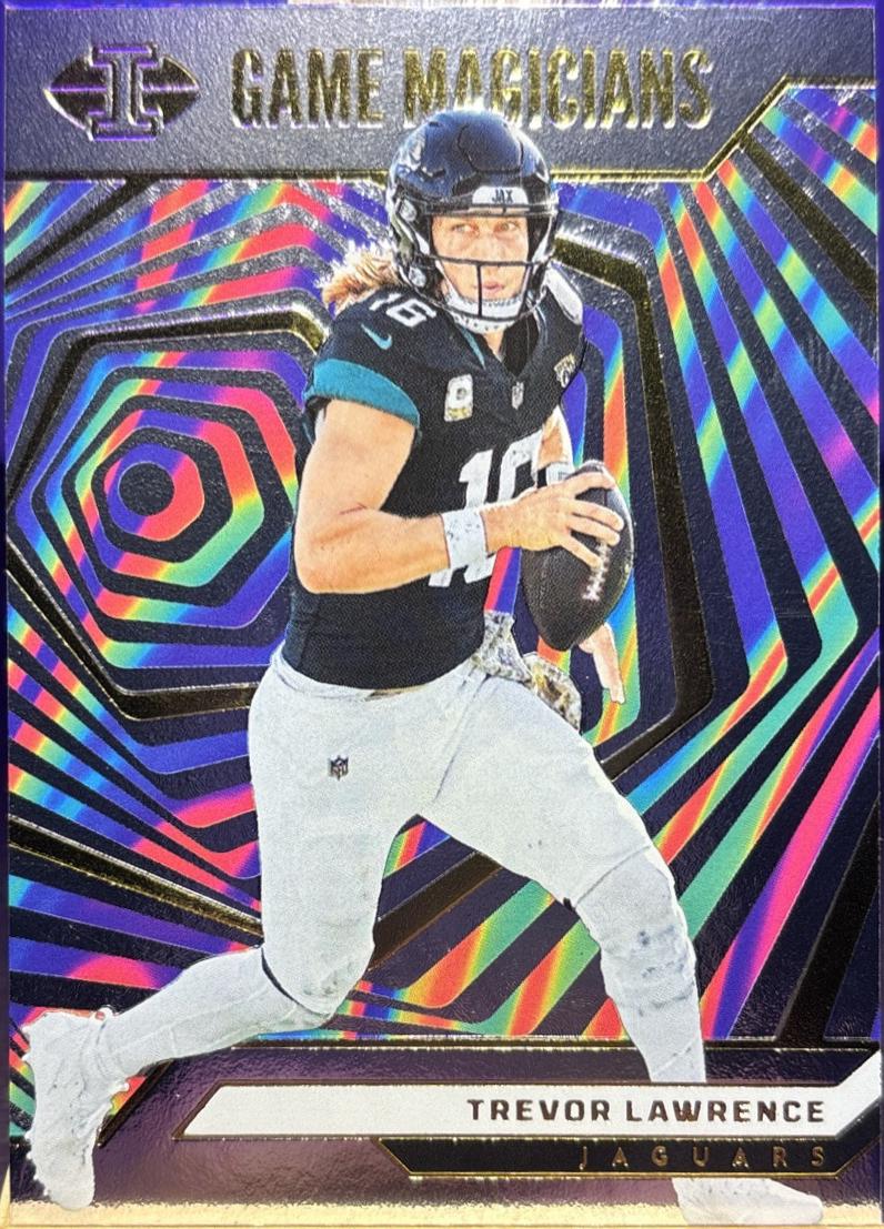 Trevor Lawrence #4 Football Cards 2024 Panini Illusions Game Magicians