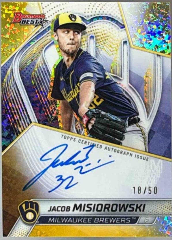 Jacob Misiorowski [Gold Refractor] #B25-JMI
