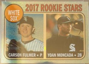White Sox 2017 Rookie Stars: Carson Fulmer / Yoan Moncada