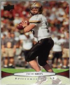 Drew Brees #18 Football Cards 2012 Upper Deck