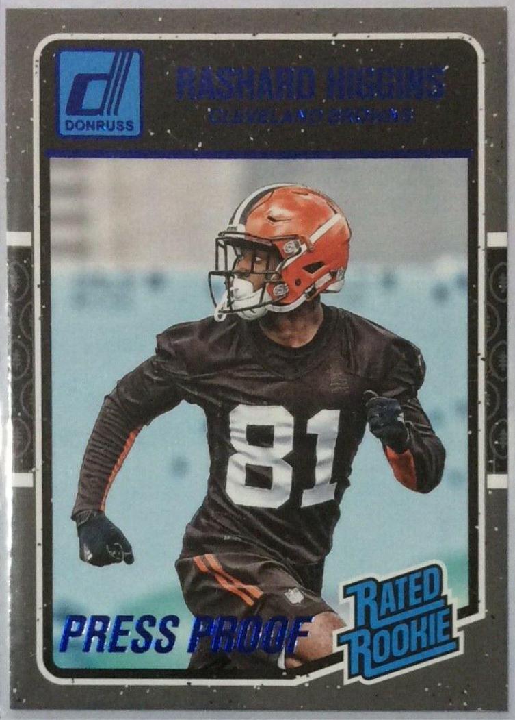 Rashard Higgins #392 2016 Panini Donruss Football