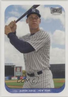 Aaron Judge #AS-AJU Baseball Cards 2018 Topps Archives Snapshots