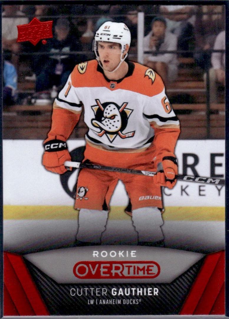 Cutter Gauthier #92 Hockey Cards 2024 Upper Deck Overtime