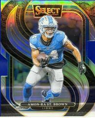 Amon-Ra St. Brown [Silver Prizm Die-Cut] #105 Prices | 2024 Panini