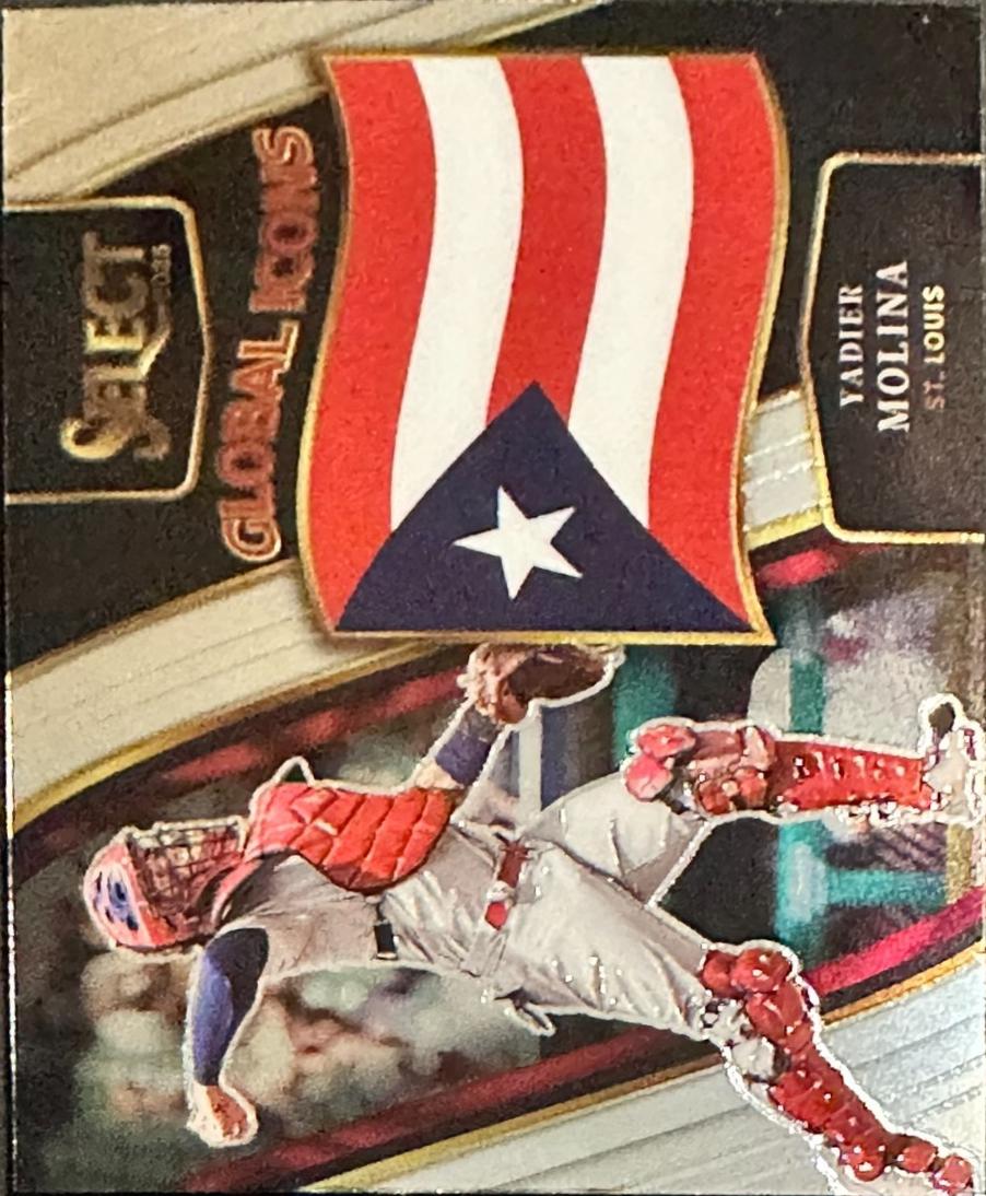 Yadier Molina #15 2025 Panini Select Baseball Global Icons