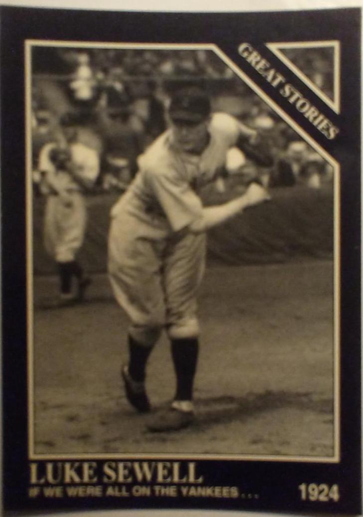 Luke Sewell #996 Baseball Cards 1994 The Sportin News Conlon Collection