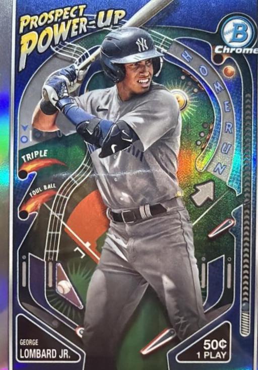 2024 Bowman Prospect Power-Up George Lombard Jr. #PP-17 card