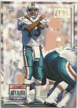 Dan Marino #13 Football Cards 1993 Pro Set Power