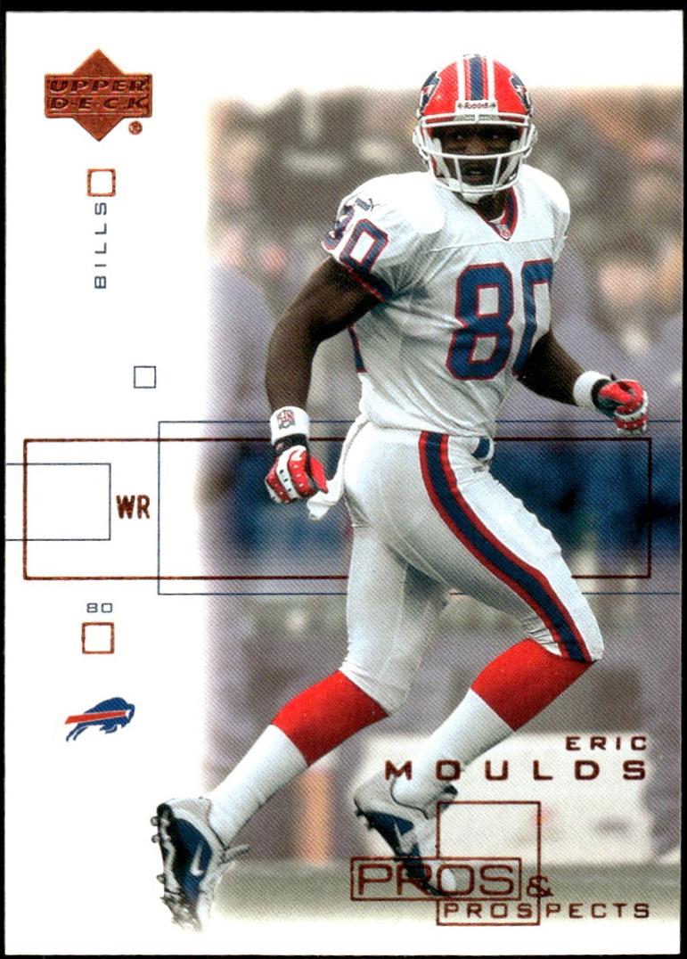 Eric Moulds #11 2001 Upper Deck Pros & Prospects Football