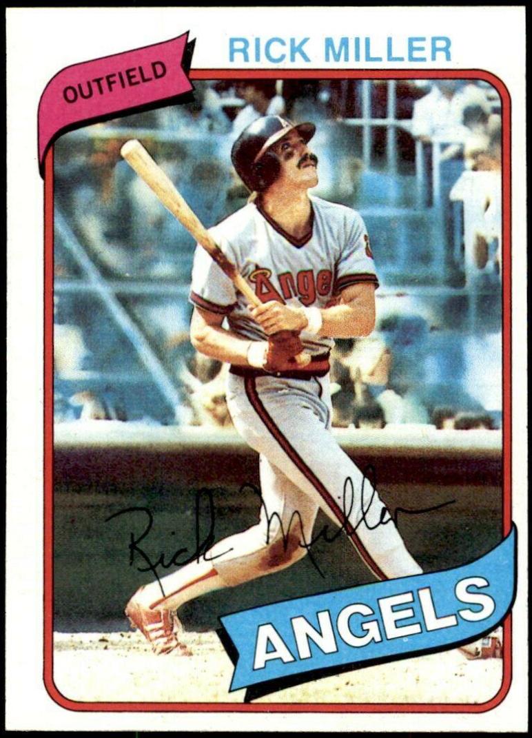 Rick Miller #48 Baseball Cards 1980 Topps