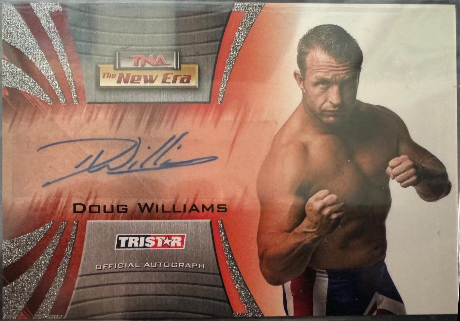 Doug Williams #A30 Wrestling Cards 2010 TriStar TNA New Era Autographs