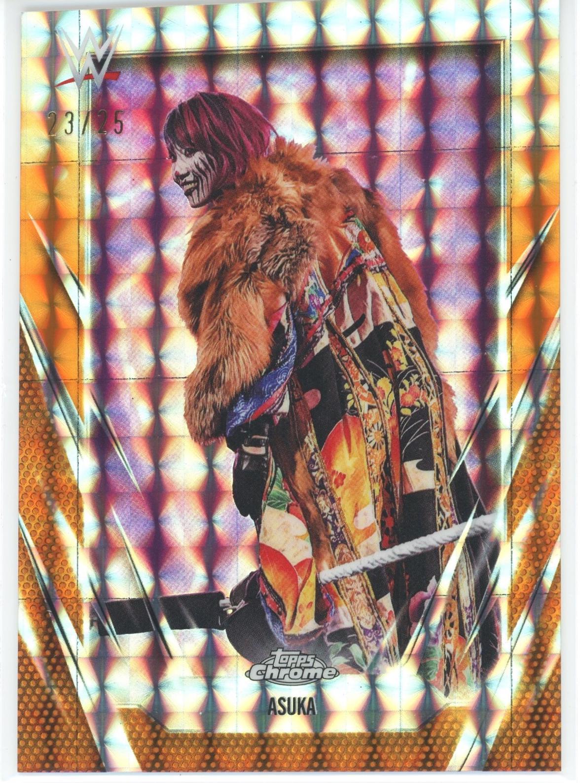 asuka様 Asuka [Orange Geometric] #27 Prices | 2026 Topps Chrome WWE