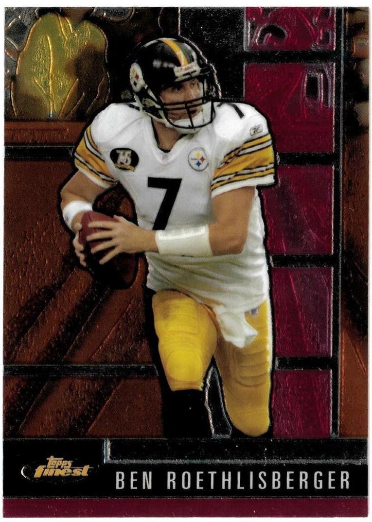 Ben Roethlisberger #5 Football Cards 2008 Topps Finest