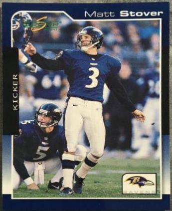 Matt Stover #18 2000 Panini Score Football