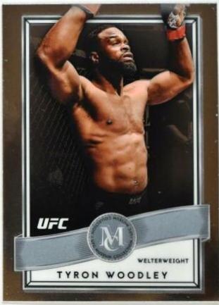 Tyron Woodley #UM-TW Ufc Cards 2017 Topps UFC Chrome Museum