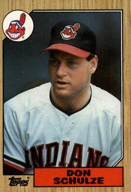 Don Schulze #297 Baseball Cards 1987 Topps