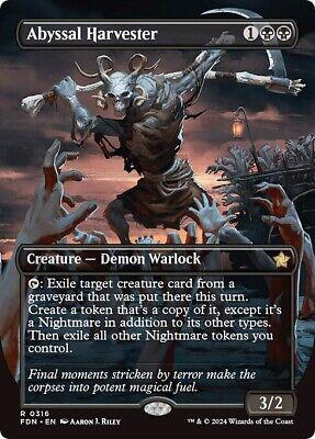 Abyssal Harvester [Foil] (Magic Foundations)
