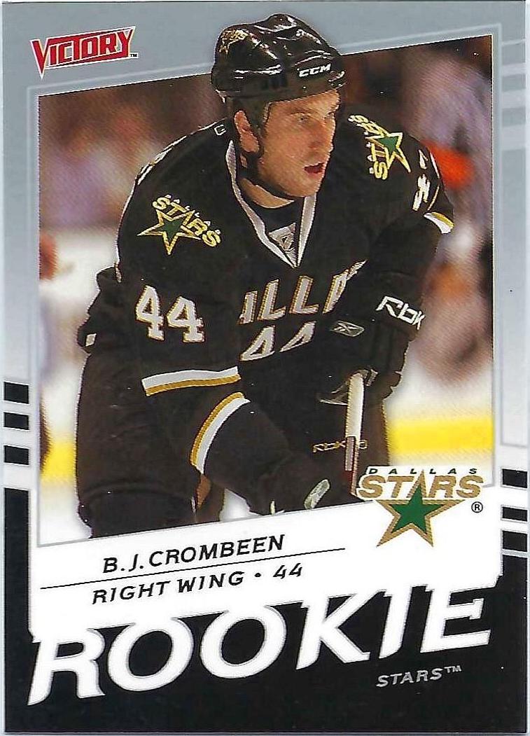 B.J. Crombeen #230 Hockey Cards 2008 Upper Deck Victory