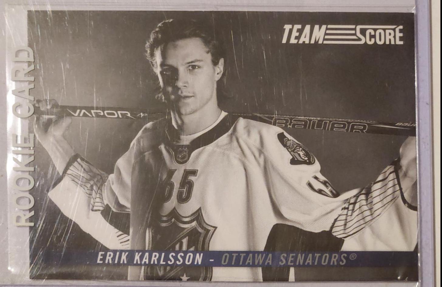 Erik Karlsson #TS4 Hockey Cards 2012 Score Team Score